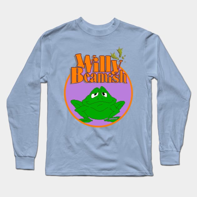 Willy Beamish frog Long Sleeve T-Shirt by kameleon79